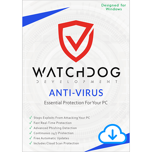 Watchdog Anti-Virus 1 PC 1 Year Global